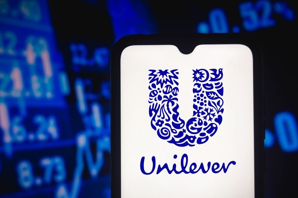 El símbolo corporativo de Unilever, U.