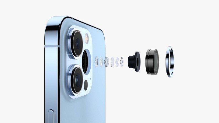 La potente cámara de los modelos Pro.  Foto de Apple.