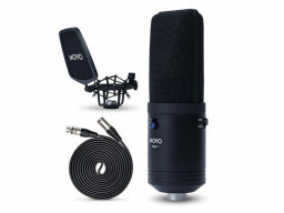 Micrófono de condensador XLR de estudio con múltiples patrones de diafragma grande Movo VSM-7 - $ 134.99