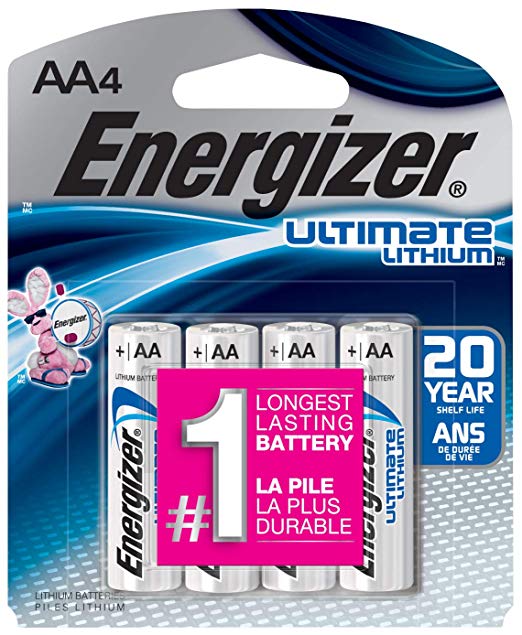 Baterías de litio Energizer Ultimate