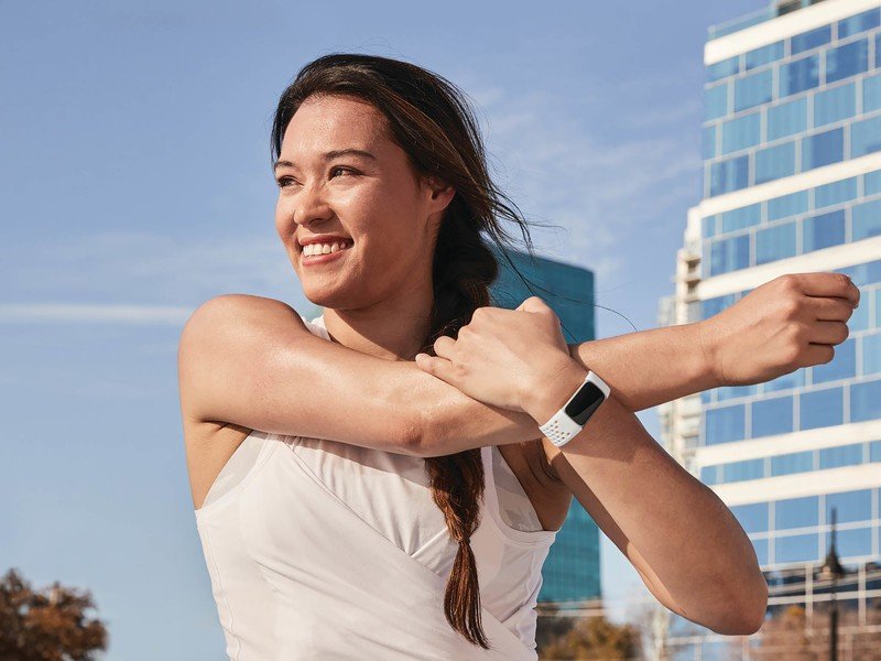 Fitbit Charge 5 Stretching