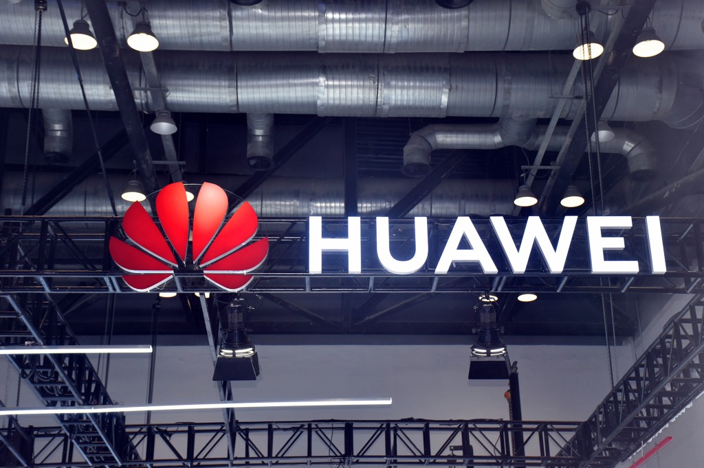 El logotipo de Huawei