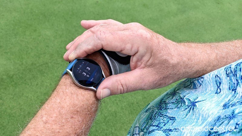 GolfPad en el Galaxy Watch 4