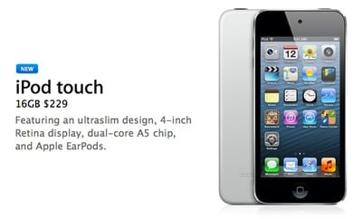 iPod touch 5 de 16 gb