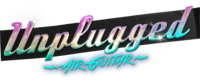 Logotipo de Air Guitar desenchufado