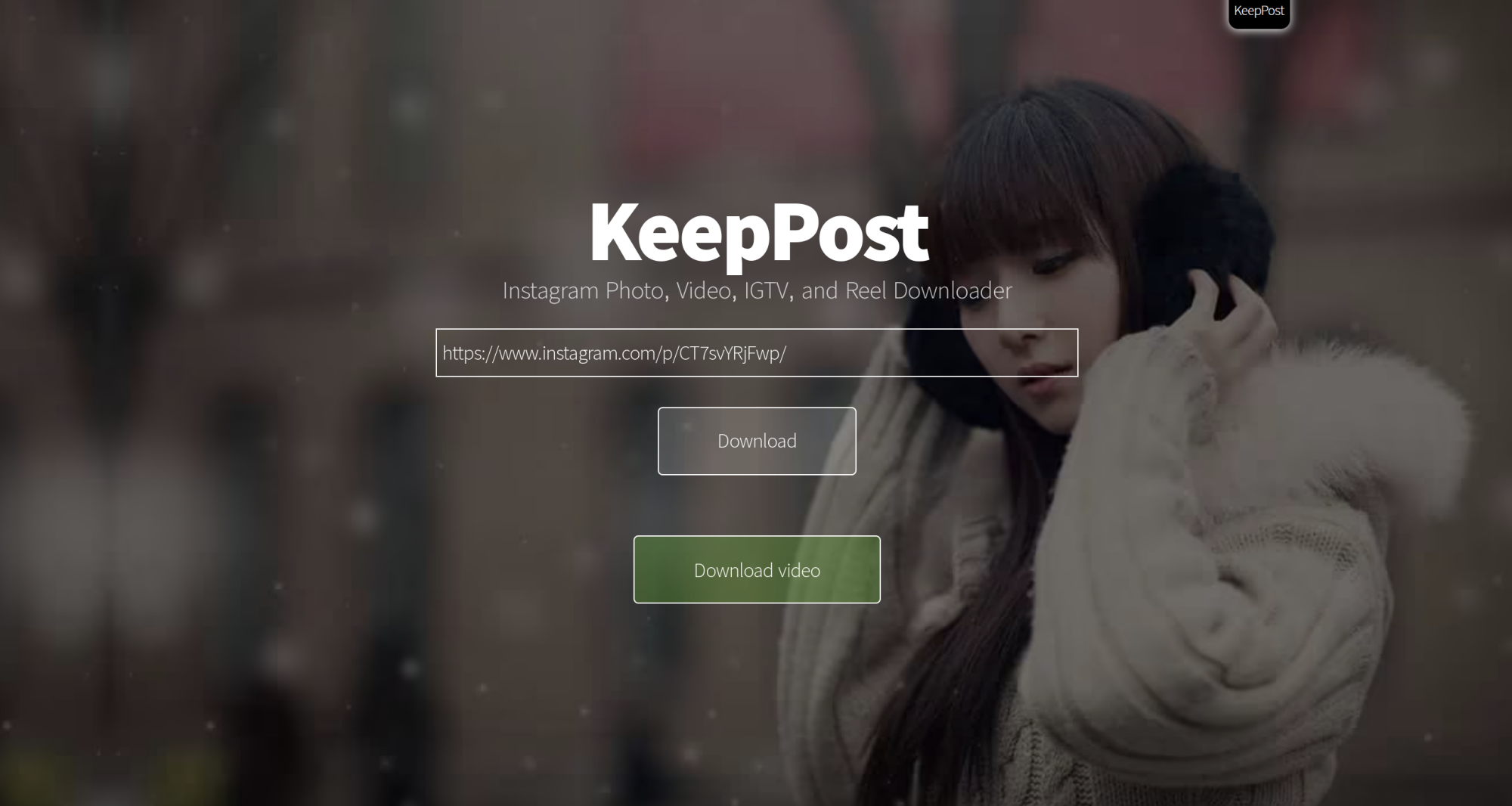 Una forma de descargar y guardar publicaciones de Instagram es mediante el uso de una aplicación de terceros, como KeepPost