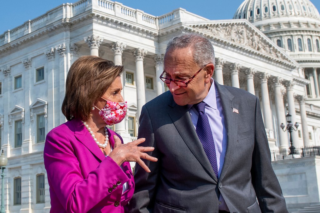 Nancy Pelosi y Chuck Schumer