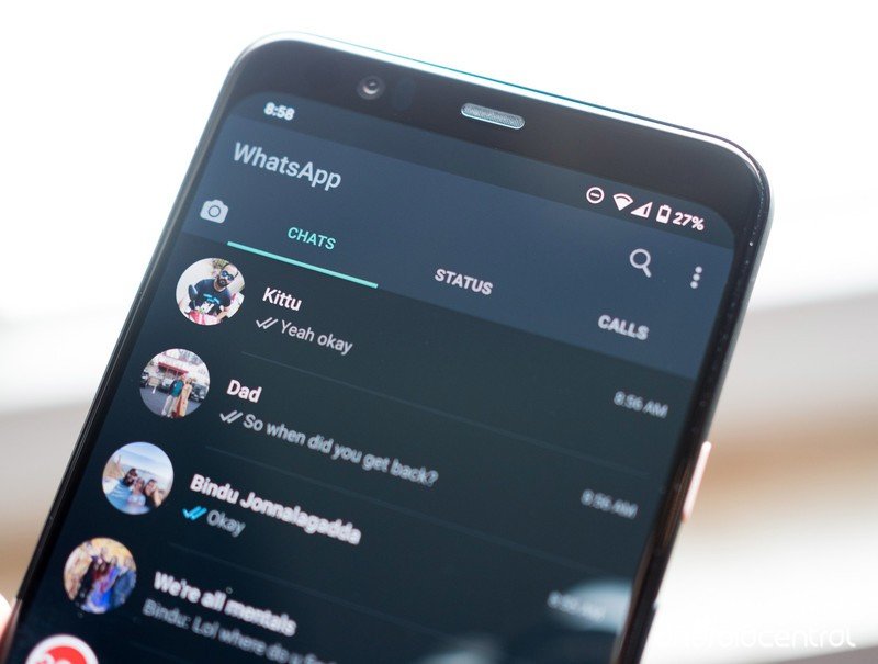 Modo oscuro de WhatsApp para Android