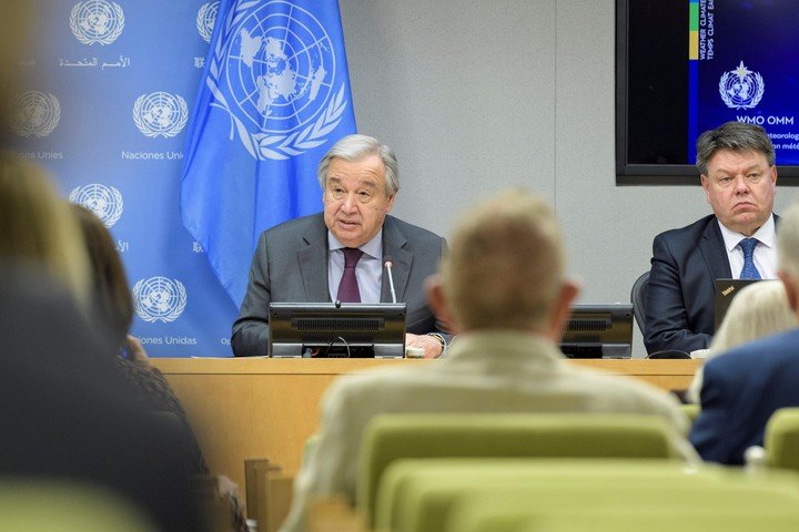 António Guterres, líder de la ONU.  Foto EFE