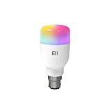 Mi LED Smart Color Bulb (B22) - (16 millones de colores + 11 años de vida útil + Compatible con Amazon Alexa y Google Assistant)
