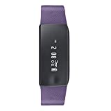 Rastreador de actividad de ritmo cardíaco, contador de calorías, notificaciones de llamadas y mensajes y hasta 5 días de duración de la batería de Fastrack - Púrpura - SWD90066PP02 / SWD90066PP02