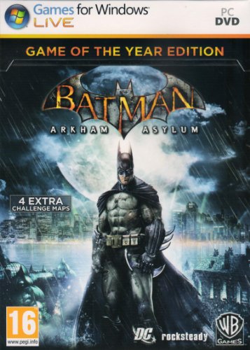 Batman: Arkham Asylum - Edición Juego del año (DVD para PC)