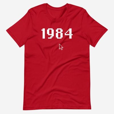 camiseta throwboy 1984