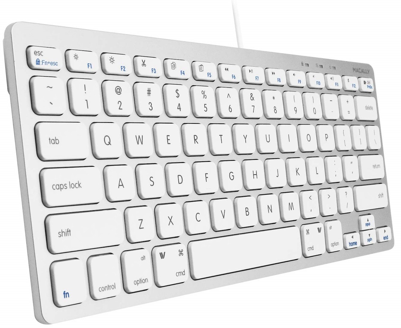 Teclado con cable Macally compact