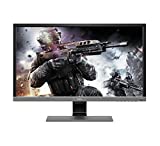 BenQ UHD 4K HDR de 28 pulgadas, monitor de juegos de consola de tiempo de respuesta de 1 ms con sincronización gratuita, Brightness Intelligence Plus, HDMI, DP, altavoces integrados - EL2870U (negro)