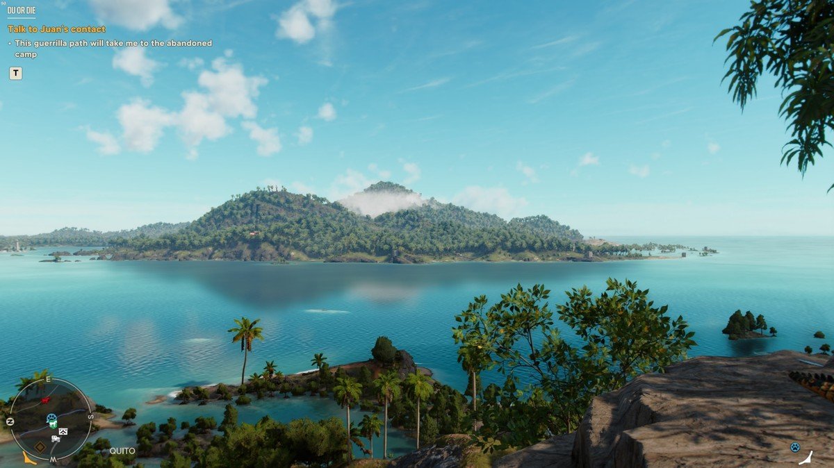 Far Cry 6 tiene vistas espectaculares.  Captura de fotos del juego en PC