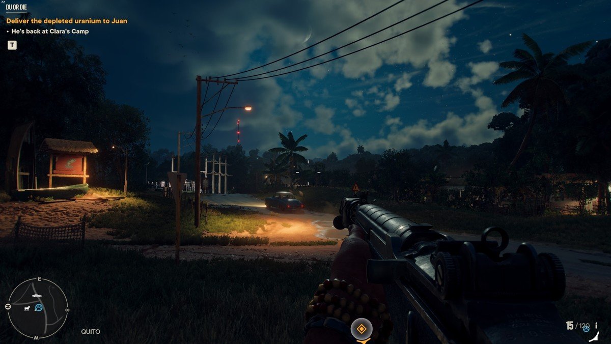 Una de las primeras misiones del juego.  Captura de fotos del juego en PC