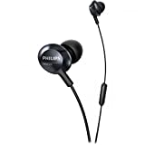 Philips Audio Hi-Res Audio PRO6305BK Auriculares internos de alta resolución con micrófono y auricular (negro)