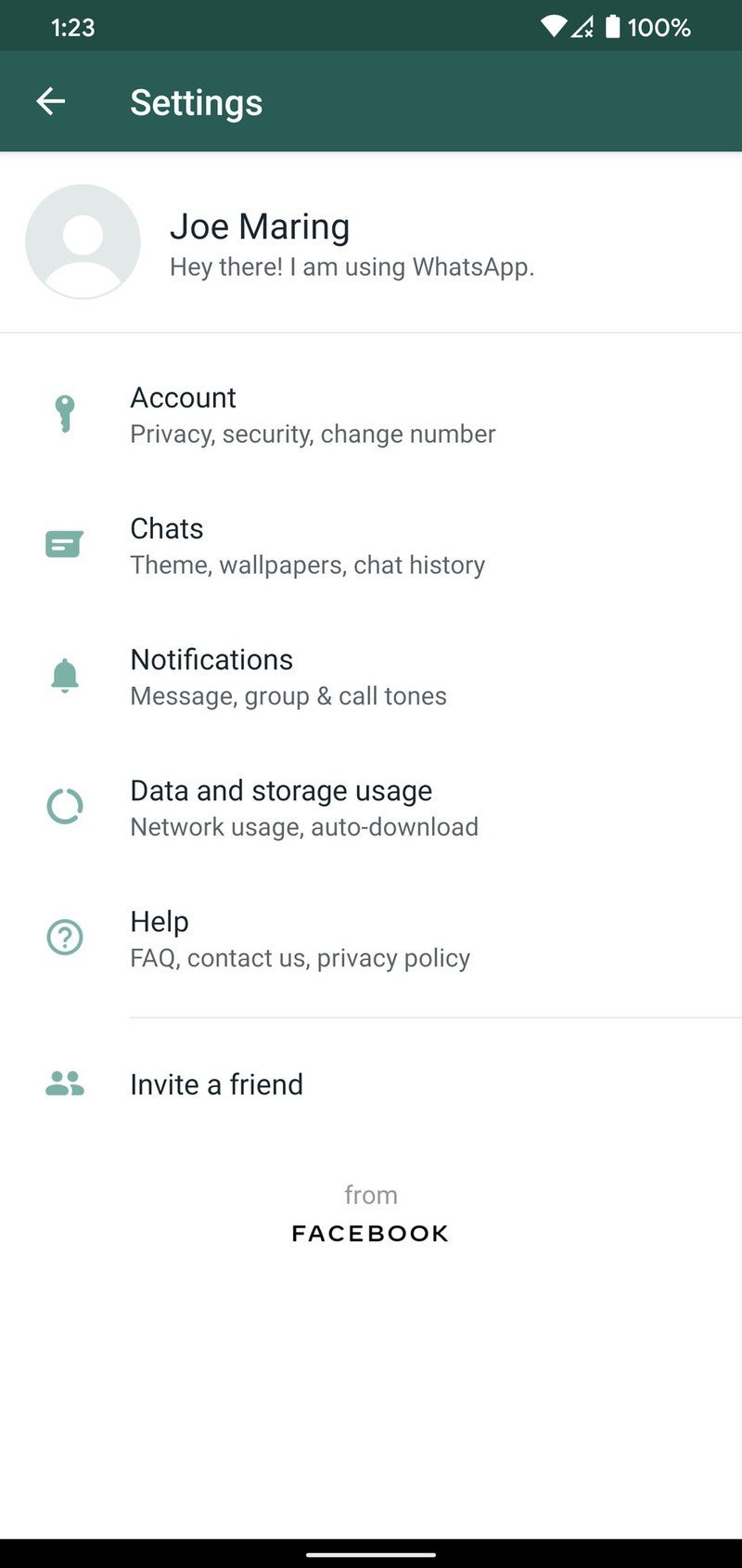 Cómo eliminar la cuenta de Whatsapp