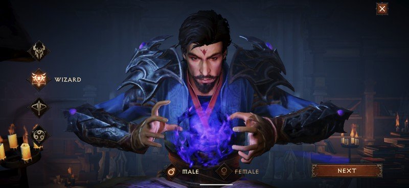 Diablo Immortal Wizard Class