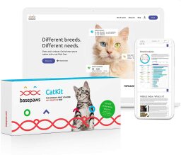 Prueba de ADN para gatos de Basepaws