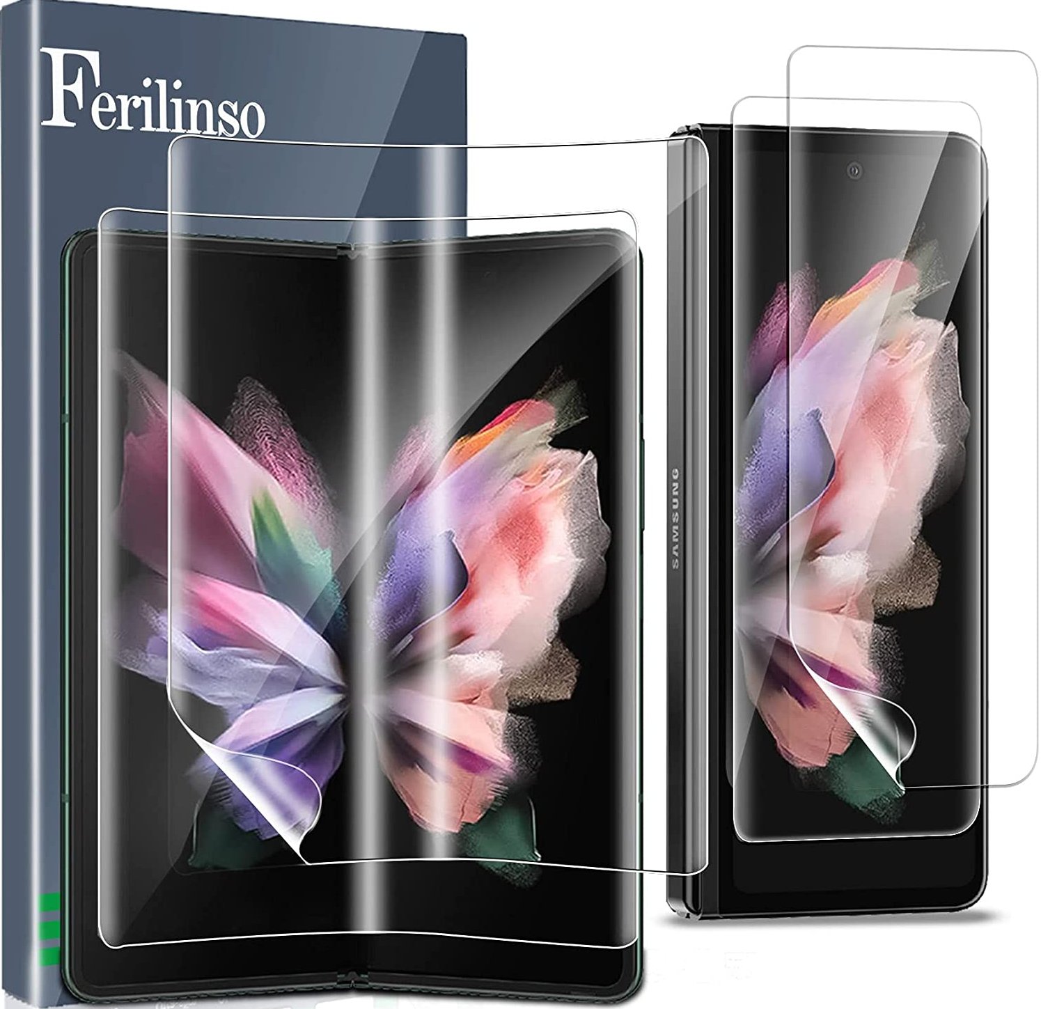 Protectores de pantalla Ferilinso Galaxy Z Fold 3