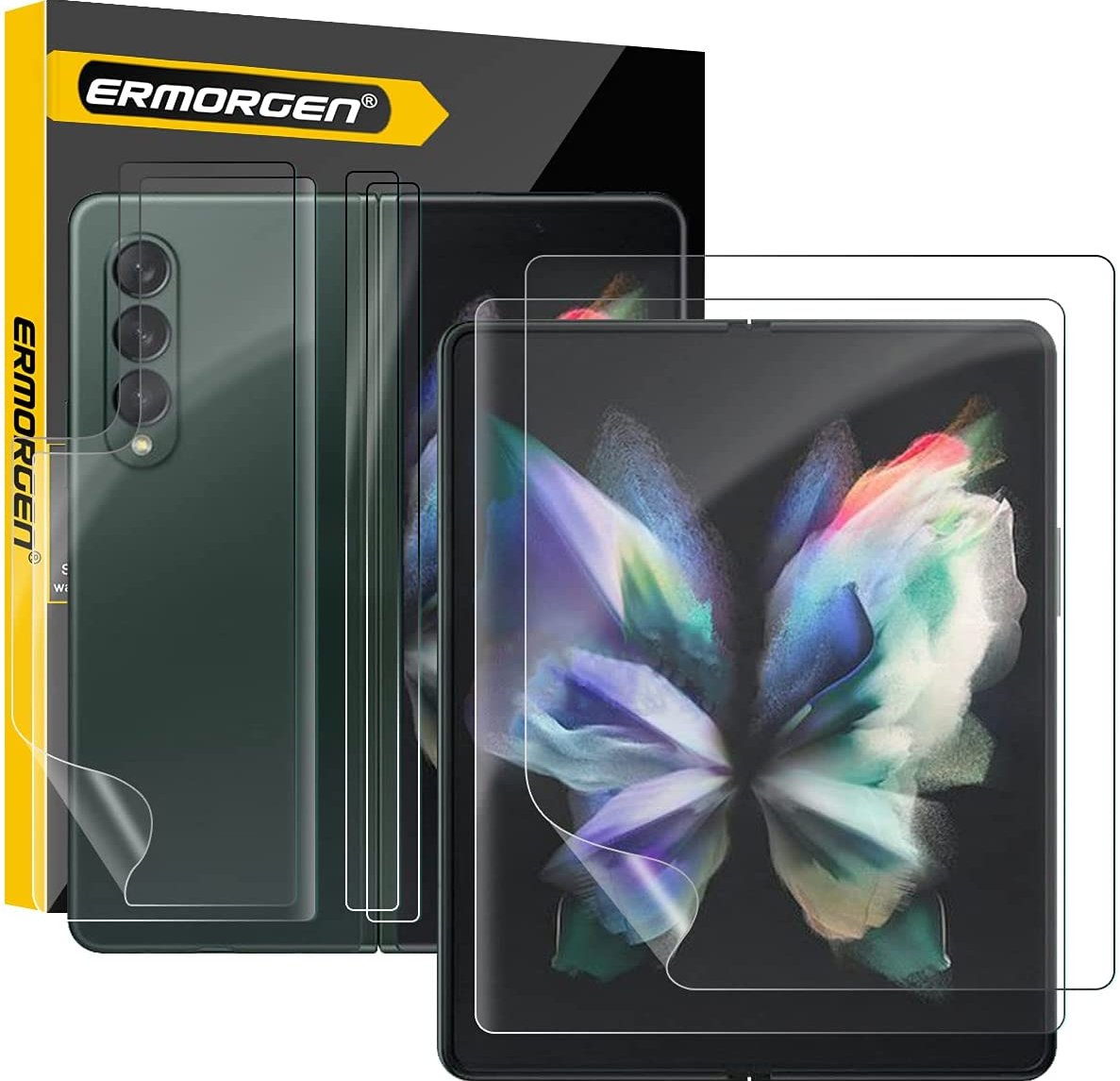 Protectores de pantalla Ermorgen Galaxy Z Fold 3