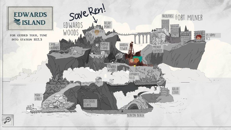 Mapa de Oxenfree