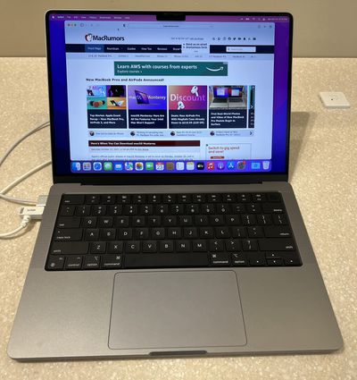 nuevo macbook pro frontal de 14 pulgadas