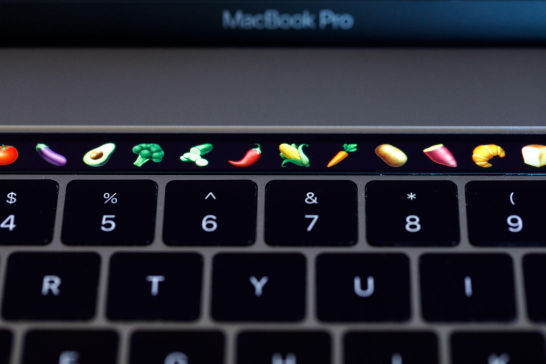 Emoji de la barra táctil de MacBook Pro