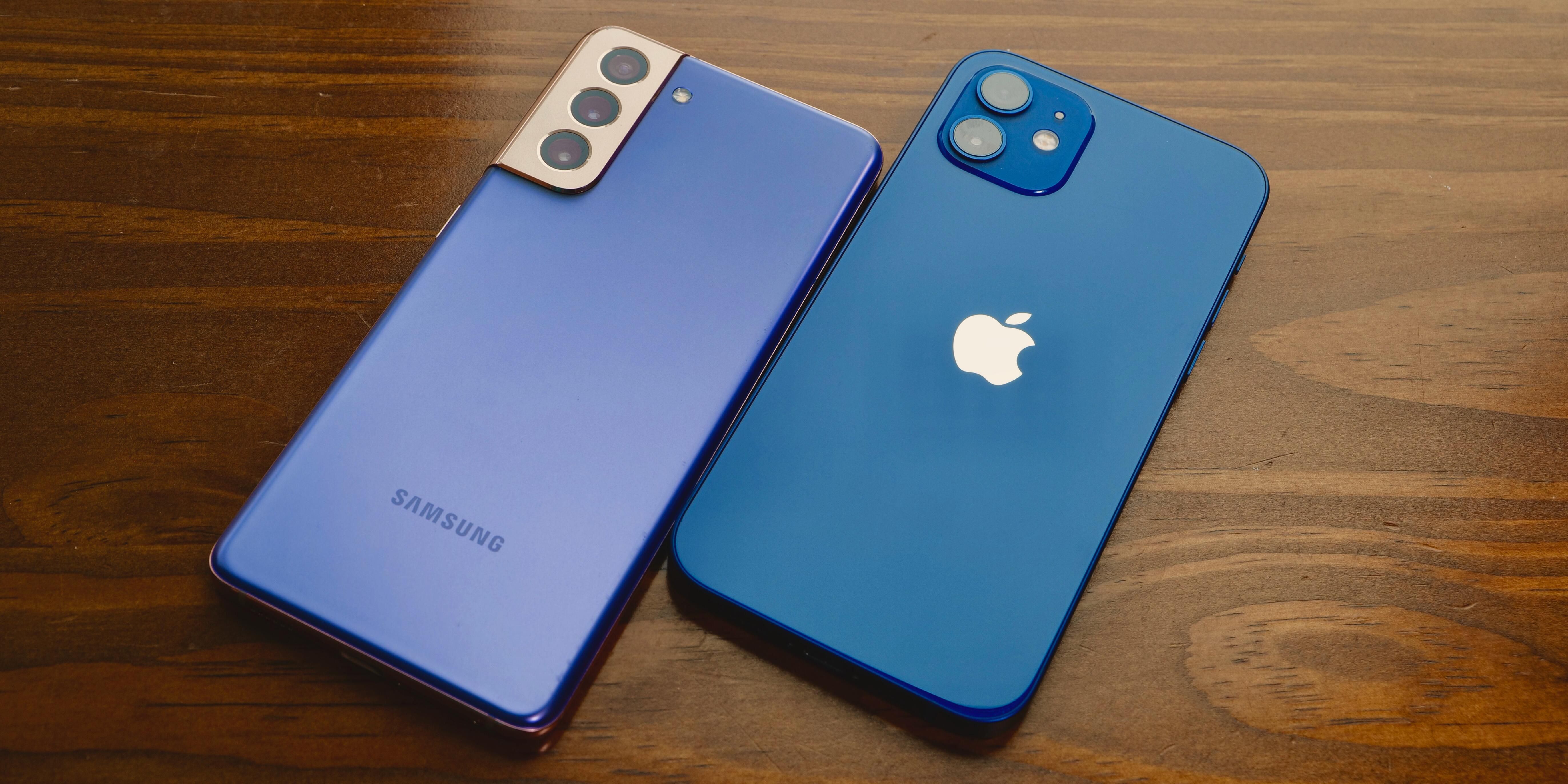 Comparación entre la cámara del Galaxy S21 y el iPhone 12