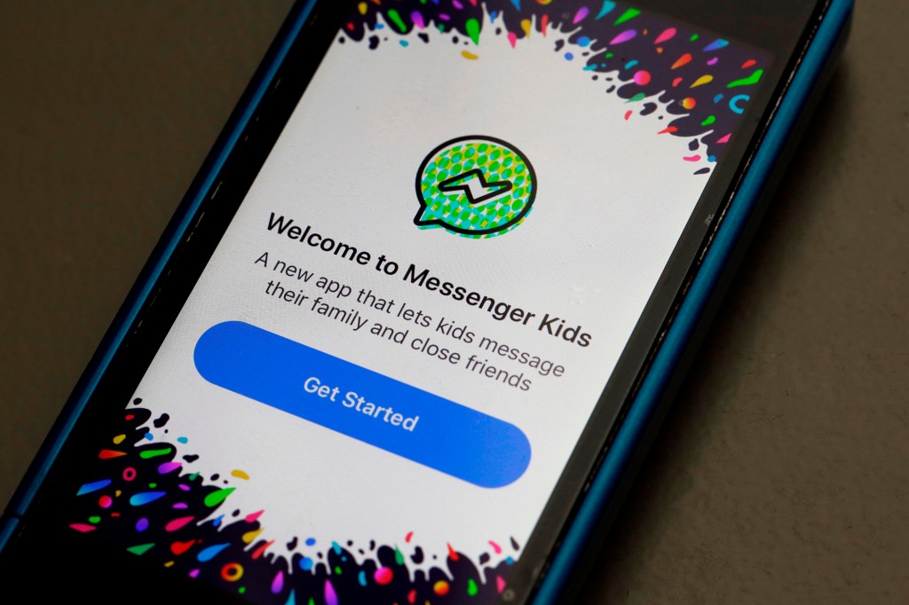 Messenger de Facebook para niños.