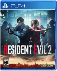 Resident Evil 2 PS4 boxart