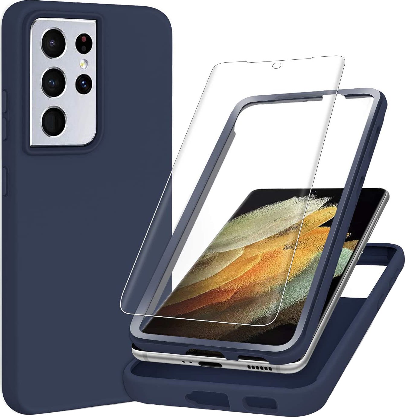 Protector de pantalla PULEN Case Galaxy S21 Ultra Render