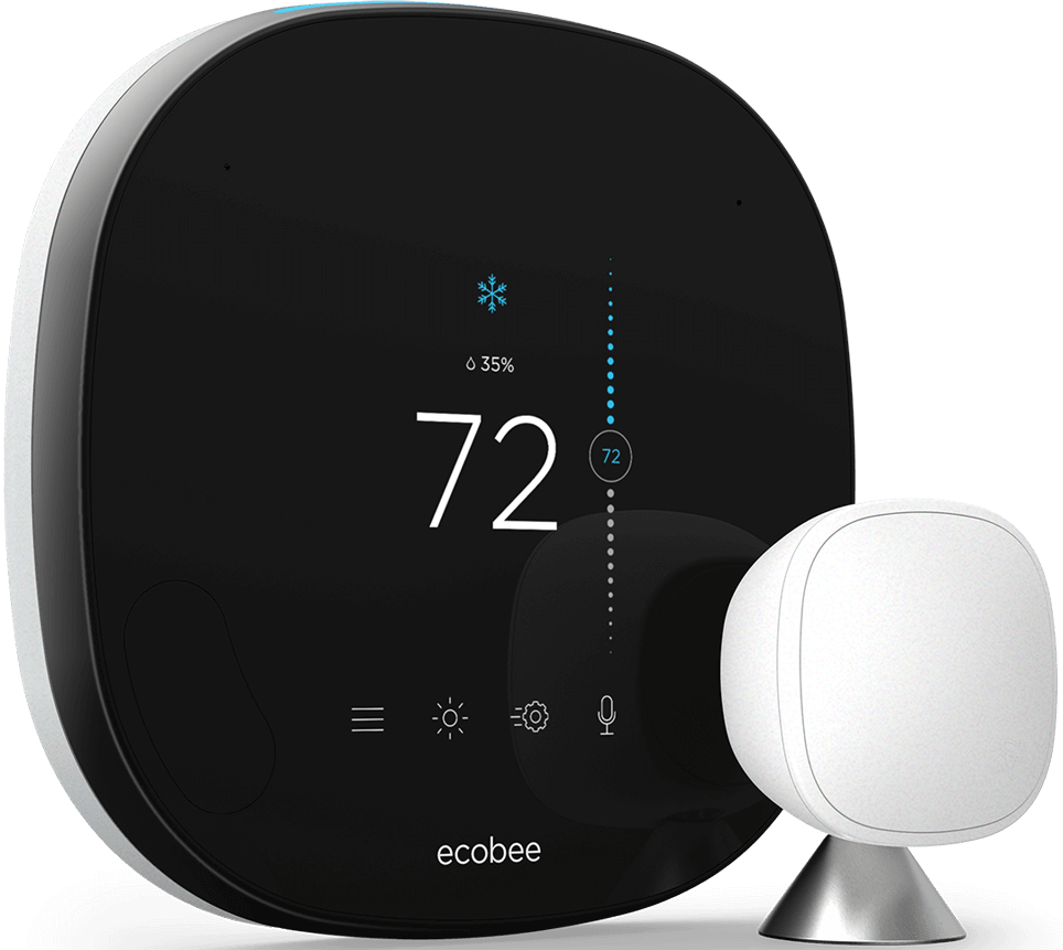 termostato inteligente ecobee con control por voz