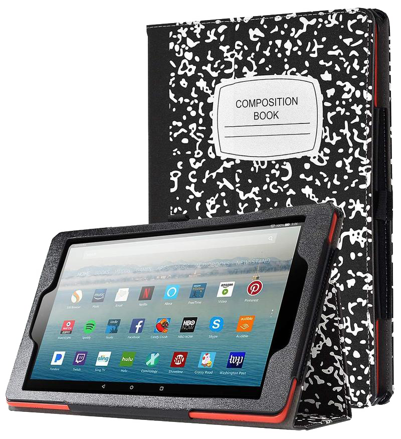 Estuche Composición Poética Amazon Fire Hd 10 Reco