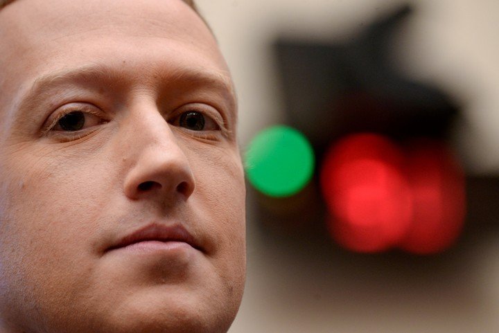 Mark Zuckerberg respondió desde el informe anual.  Foto de Reuters