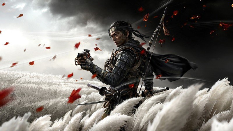 Fantasma de Tsushima Key Art 900p