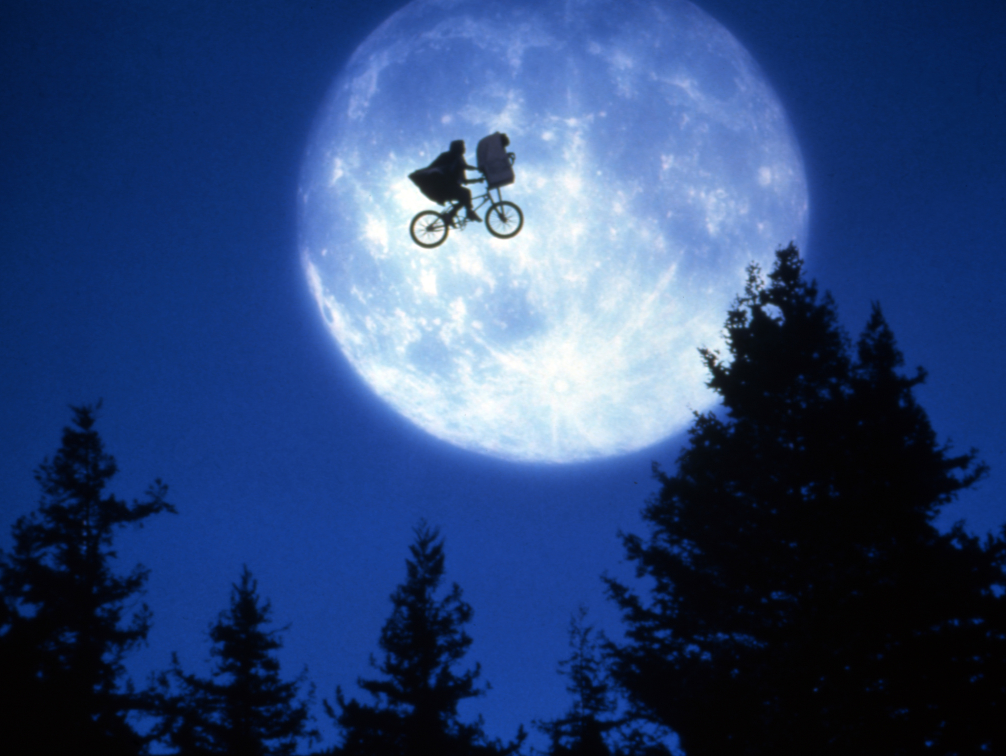 It's a bird, it's a plane, it's an...alien on a bike?