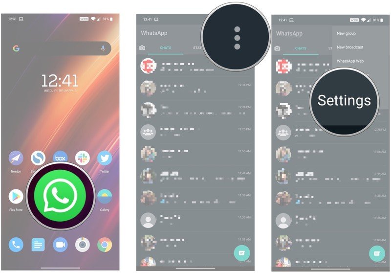 Cómo habilitar la autenticación de dos factores en WhatsApp para Android