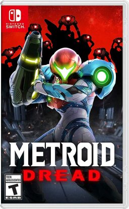 Arte de la caja de Nintendo Switch 'Metroid Dread'