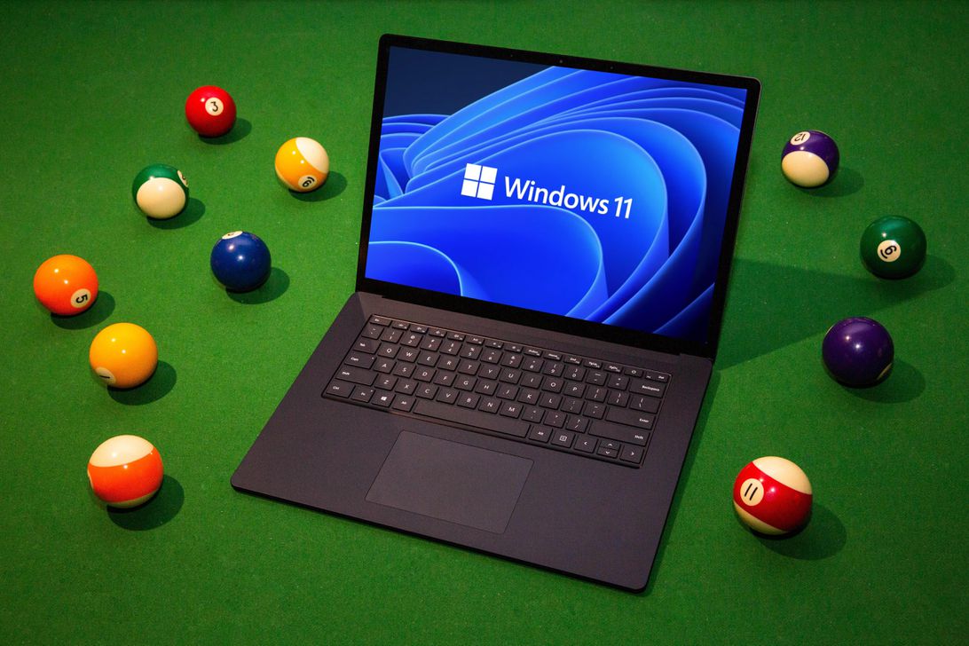 Actualización de Windows 11 en una computadora portátil