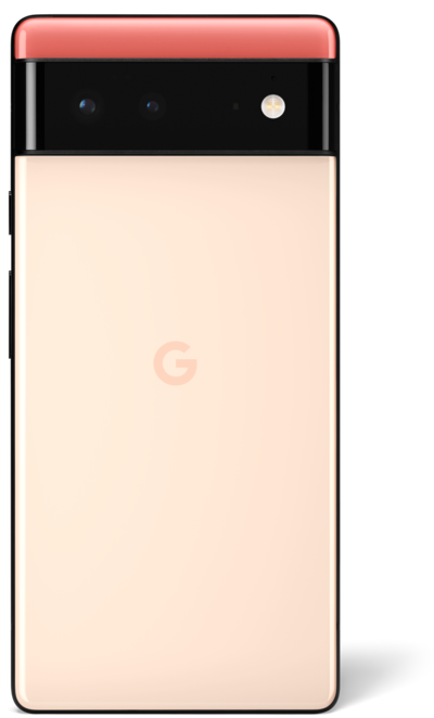 Renderizado de Google Pixel 6 Kinda Coral