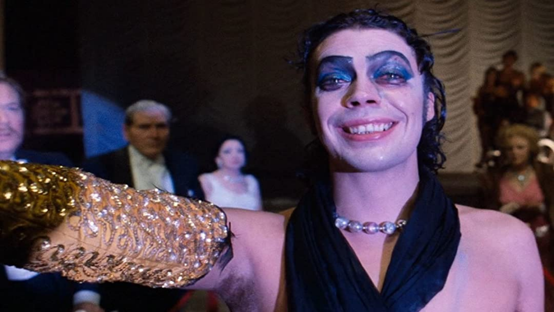 Tim Curry como el Dr. Frank-N-Furter en 'The Rocky Horror Picture Show'.