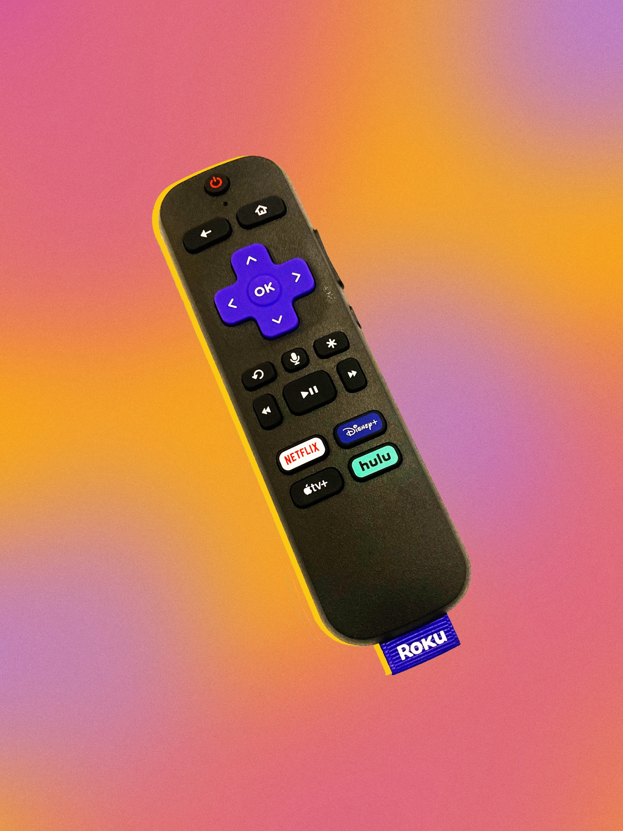 Roku realmente no cambia mucho estos controles remotos con el tiempo.