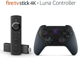 Amazon fire stick y controlador luna