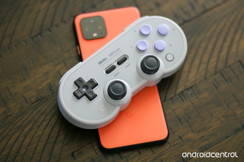 8Bitdo SN30 Pro On Pixel