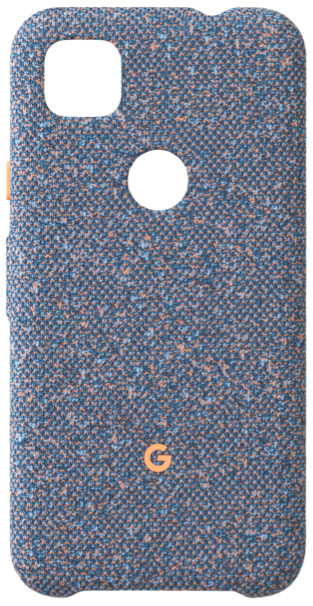 Funda Google Fabric para Pixel 4a en azul