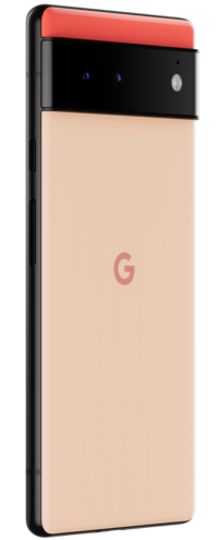 Oficial de renderizado posterior de Google Pixel 6