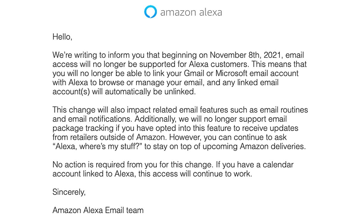 Soporte por correo electrónico de amazon alexa discontinuado amazon_alexa_email_support_discontinued